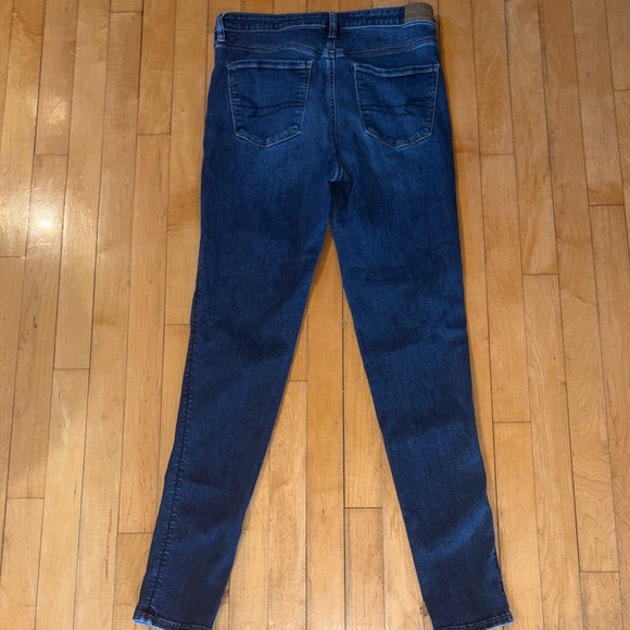 American Eagle Outfitters Dark Blue Skinny Jeans - Picture 7 of 8